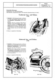 NSU Max Standard, Spezial, Super Reparaturanleitung Instandsetzungsanweisungen