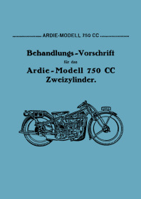 Ardie 750 cc 2-cylinder manual