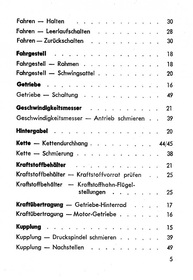 NSU Maxi Bedienungsanleitung