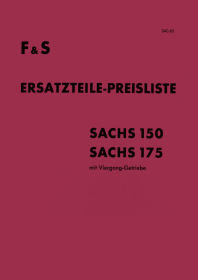 Sachs 150 und 175 ccm Motor Ersatzteilliste