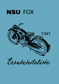 NSU Fox 125 cc 2-Stroke Parts List Catalog