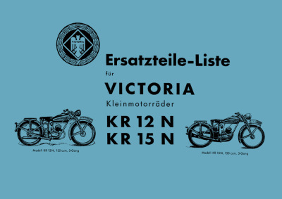 Victoria KR 12 N und KR 15 N Ersatzteilliste