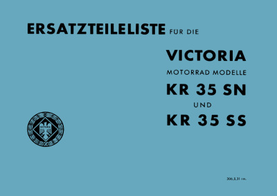 Victoria KR 35 SN und KR 35 SS Ersatzteilliste