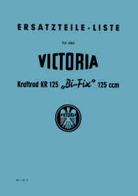 Victoria KR 125 ccm Bi-Fix Ersatzteilliste