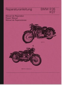 BMW R 26 und R 27 Reparaturanleitung Werkstatthandbuch
