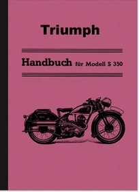Triumph S 350 1936 Bedienungsanleitung S350 Sport