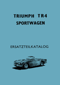 Triumph TR4 Ersatzteilliste