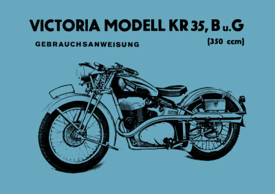 Victoria KR 35 B und KR35 G Bedienungsanleitung