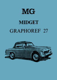 MG Midget Graphoref 27 Parts List Catalog