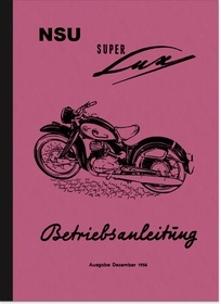 NSU Superlux Super Lux Bedienungsanleitung