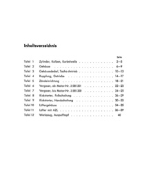 Sachs 100 cc 3-speed engine spare parts list spare parts catalog
