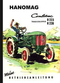Hanomag Combitrac R 223 und R 228 Bedienungsanleitung
