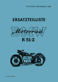 BMW R 51/2 Spare Parts List Catalog