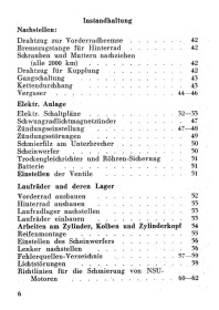 NSU Fox 4-stroke operating User Owner's Manual