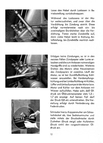 MWM KD 12 E and KD 12 Z KD12 Operating instructions and spare parts catalog