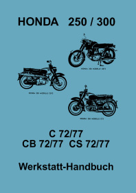 Honda 250 and 300 cc C72, C77, CB72, CB77, CS72 and CS77 Workshop Manual and Repair Guide