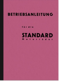Standard 350-1000 ccm Modelle 27-32 Motorrad Bedienungsanleitung