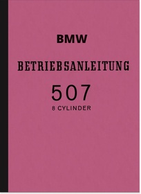 BMW 507 8-Zylinder Bedienungsanleitung