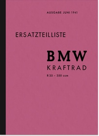 BMW R 35 Ersatzteilliste R35 Motorrad