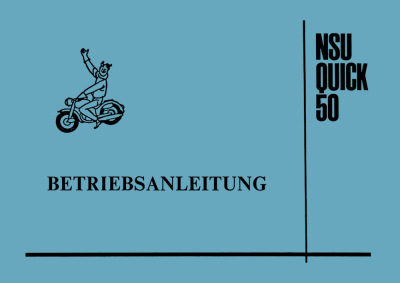 NSU Quick 50 Bedienungsanleitung