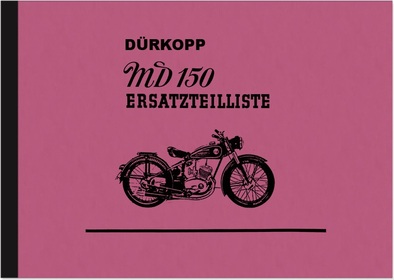Dürkopp MD 150 Ersatzteilliste MD150