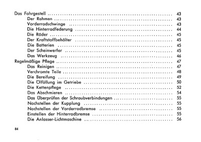 Zündapp Bella R 203 User Owner's Manual