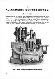Wanderer Kardan K 500 1928 Bedienungsanleitung