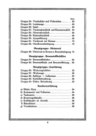 D-Rad R 0/6 Spare Parts List Catalog