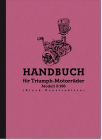Triumph B 200 (Block 200) Bedienungsanleitung TWN