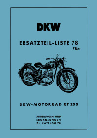 DKW RT 200 Ersatzteilliste