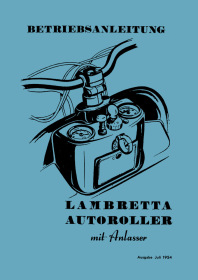 NSU Lambretta 125 ccm Bedienungsanleitung