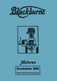 Blackburne Motoren 200 300 350 500 600 ccm OHV und SV 350 500 Ersatzteilliste und Bedienungsanleitung