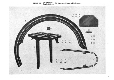 Rabeneick SM 150 und SM 175 Ersatzteilliste
