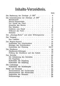 Zündapp S 200 User Owner's Manual