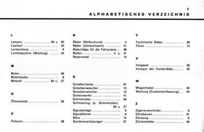 Renault Caravelle (R.1131/R.1133) user manual