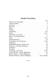 Wanderer Fahrräder 1926 Ersatzteilliste Katalog
