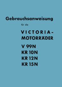 Victoria V99N KR10N KR12N KR15N Bedienungsanleitung
