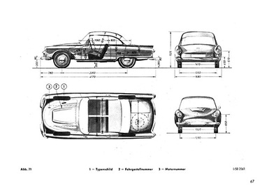 Auto Union DKW 1000 Sp Bedienungsanleitung