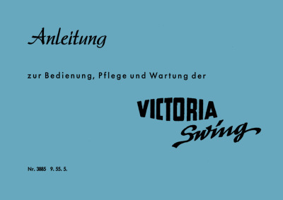 Victoria Swing Bedienungsanleitung