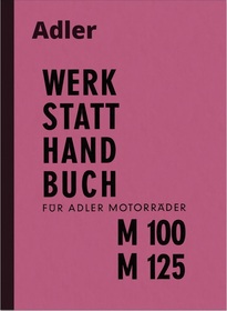 Adler M 100 und M 125 Reparaturanleitung Werkstatthandbuch M100 M125