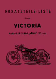 Victoria KR 25 HM Aero 250 ccm Ersatzteilliste