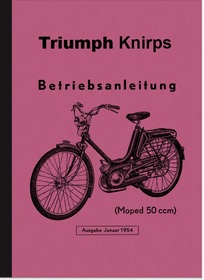 Triumph Knirps (Kettenantrieb) Bedienungsanleitung