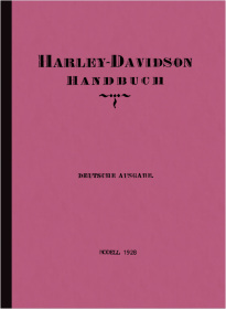 Harley-Davidson 1000/1200 ccm 1928 Bedienungsanleitung