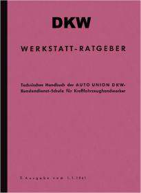 DKW Werkstatt-Ratgeber 1941 (Reparaturanleitung)