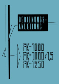 Ford Transit FK1000 and FK1250 User Owner's Manual
