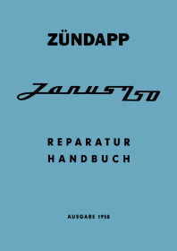 Zündapp Janus 250 small car Workshop Repair Manual