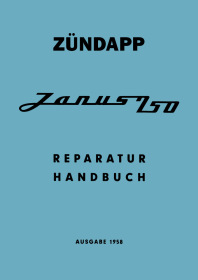 Zündapp Janus 250 small car Workshop Repair Manual