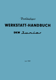DKW Junior Reparaturanleitung Werkstatthandbuch