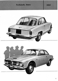 Alfa Romeo 2600 Berlina Spider Sprint Owner's Manual Manual Maintenance