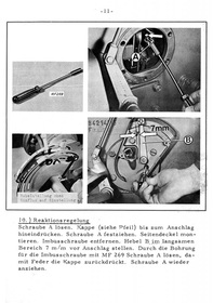 Massey Ferguson MF control hydraulics MF 595/595A operating instructions operating instructions manu
